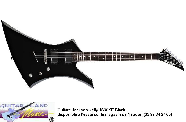 Guitare Jackson Kelly JS30KE Black